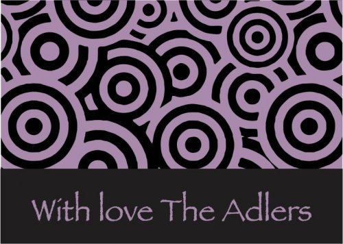 Concentric circles purple