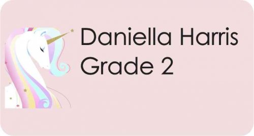 Unicorn rainbow hair