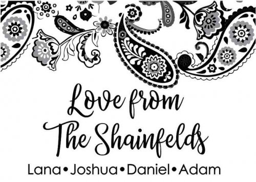 Paisley black on white