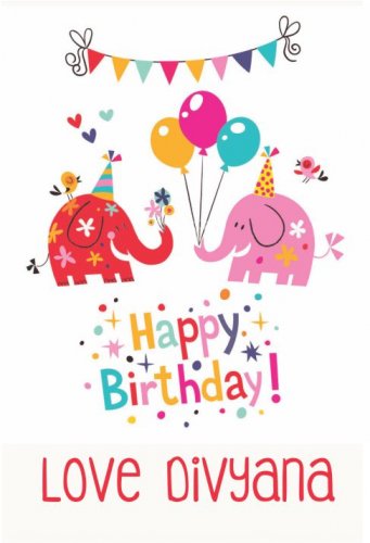 Birthday elephants