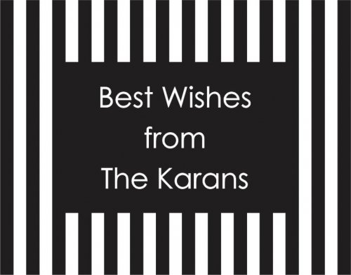 Stripes vertical black & white