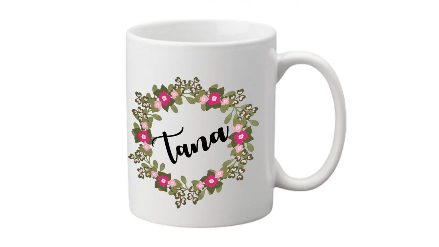 Pink on Olive flowers