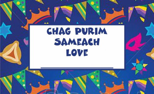 Purim symbols