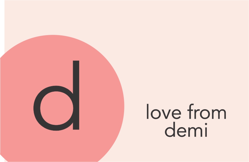 Initial in Bubble Blush