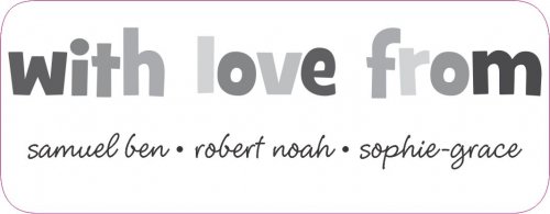 Funky family rectangle greys