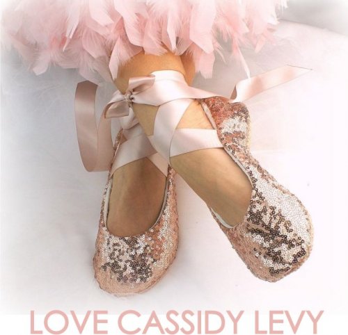Ballet shoes sequins