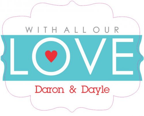 Wavy love shapie aqua