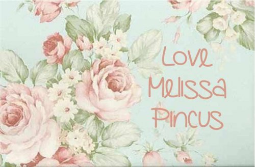 Vintage roses on blue