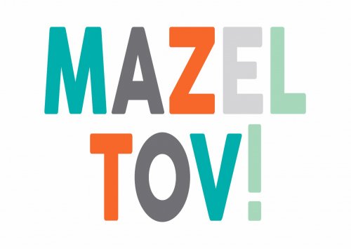 Mazeltov aqua orange