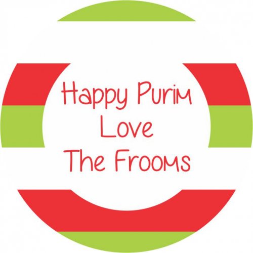 Chunky stripes green & red