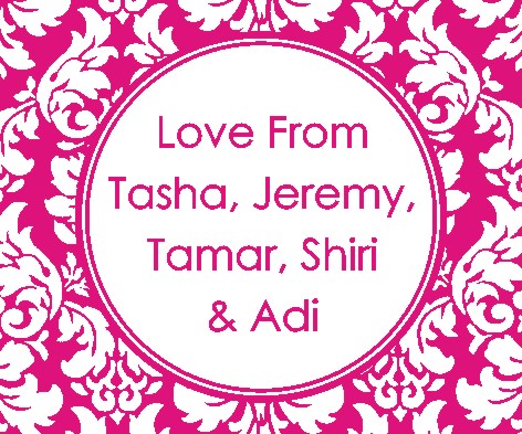 Damasc square pink & white