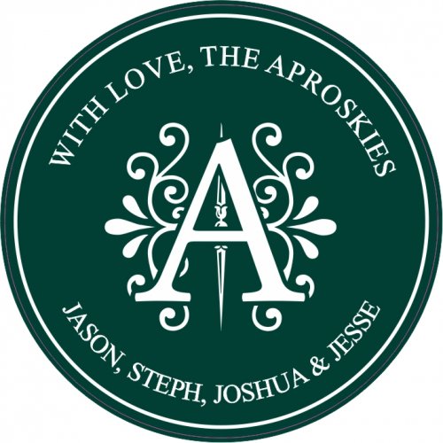 Monogram smart forest green