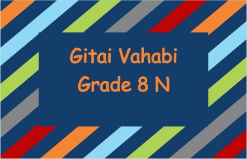 Stripes diagonal on blue