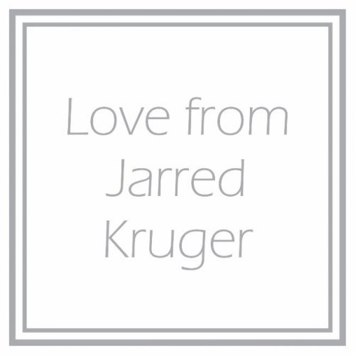 Square frame grey text