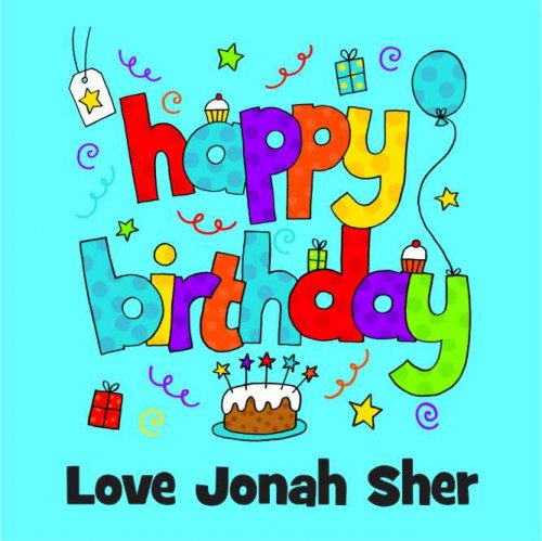 Happy birthday party turquoise