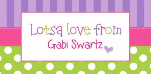 Dots n stripes lilac n lime