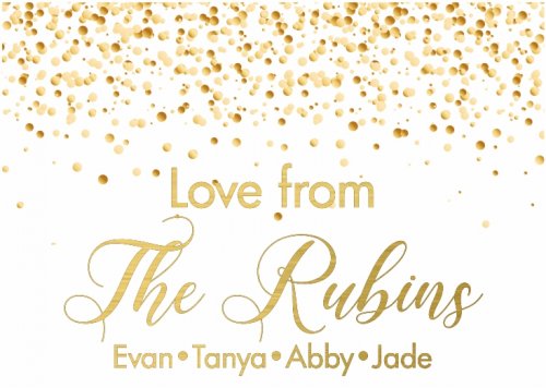 Glitter confetti  family