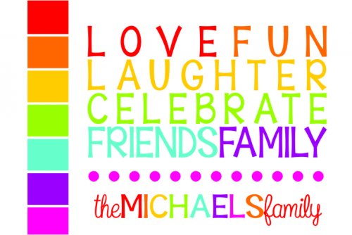 Love fun laughter brights