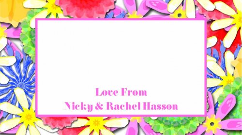 Border flowers softies