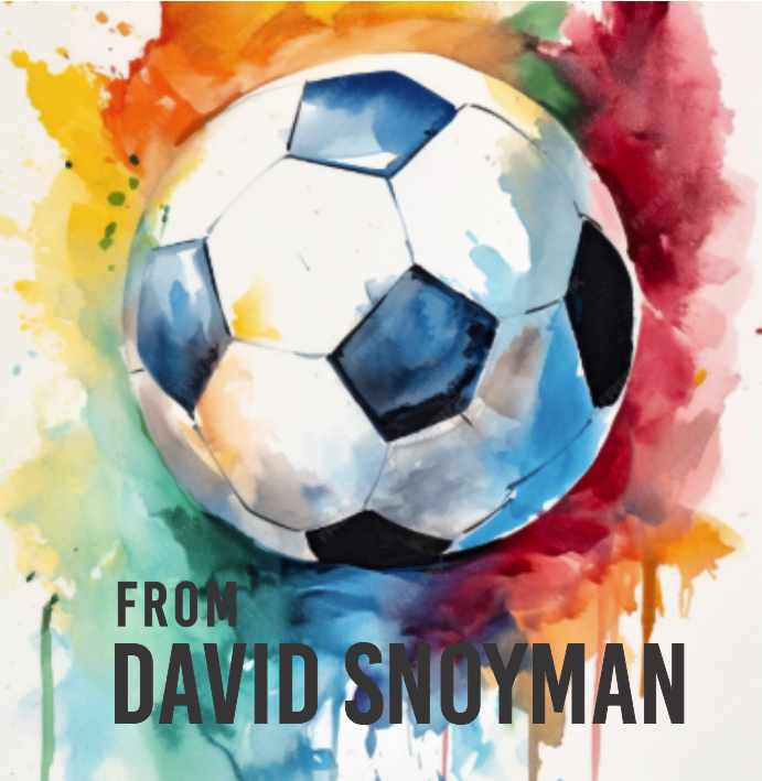 Soccer ball watercolour