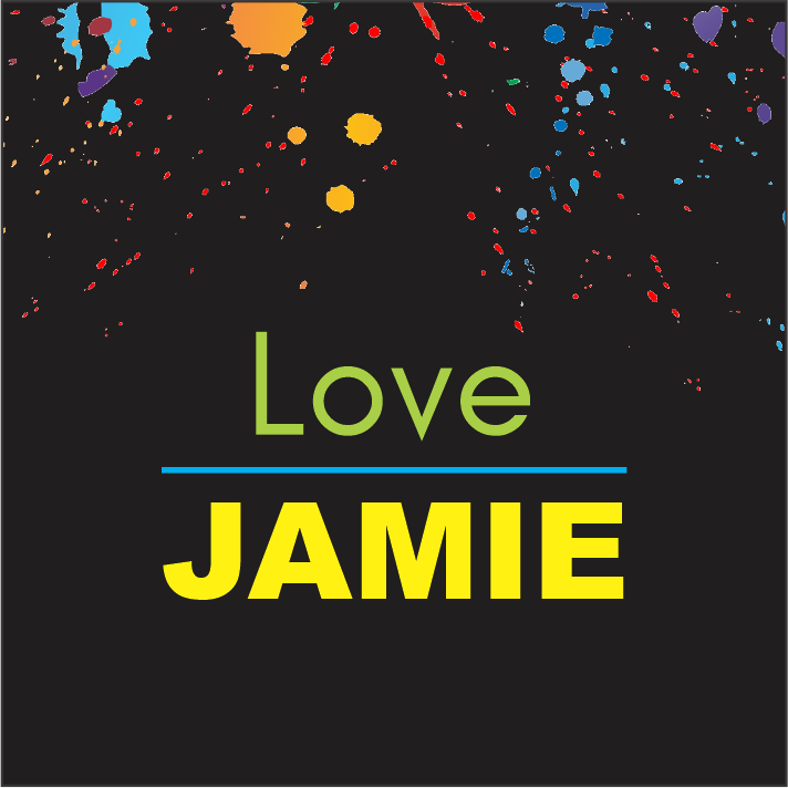 Paint Splatter Square