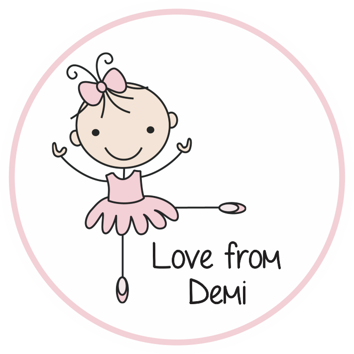 Ballerina cute round