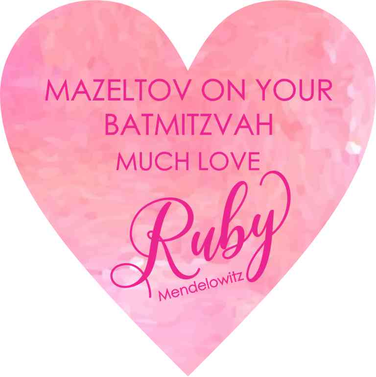 Watercolour pink heart