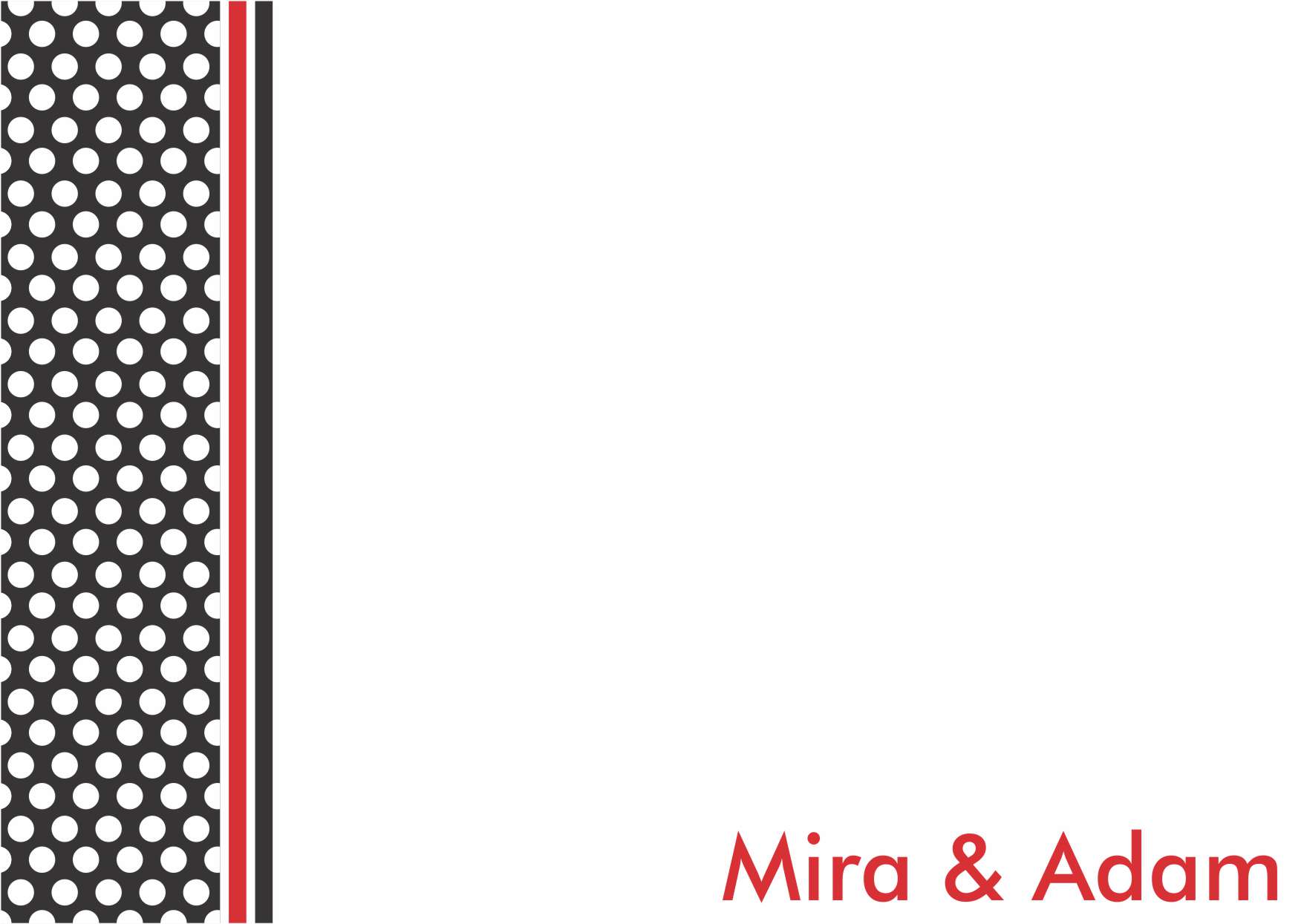 Left mini dots black