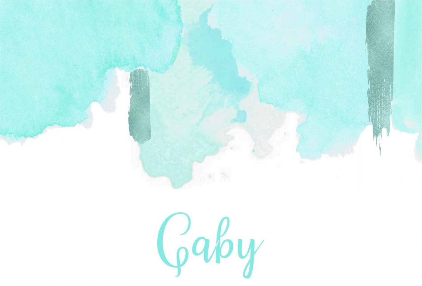 Mousepad Watercolour blue 1 scaled