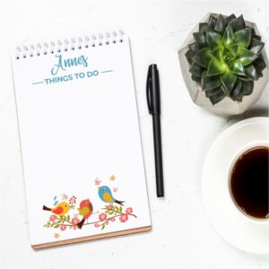 Personalised Skinny Notepads