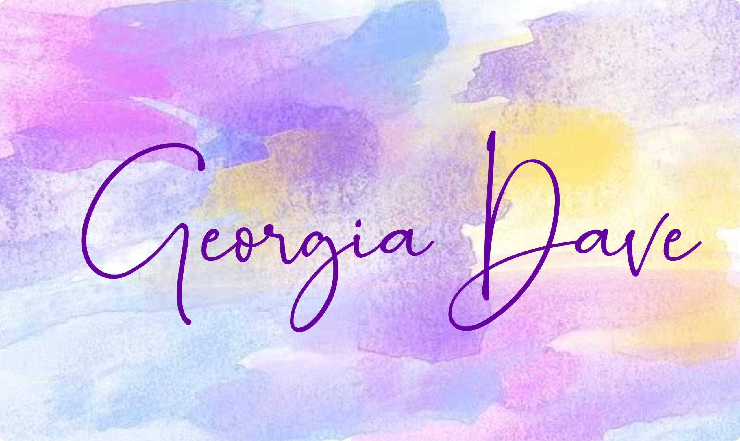 Watercolour Georgia