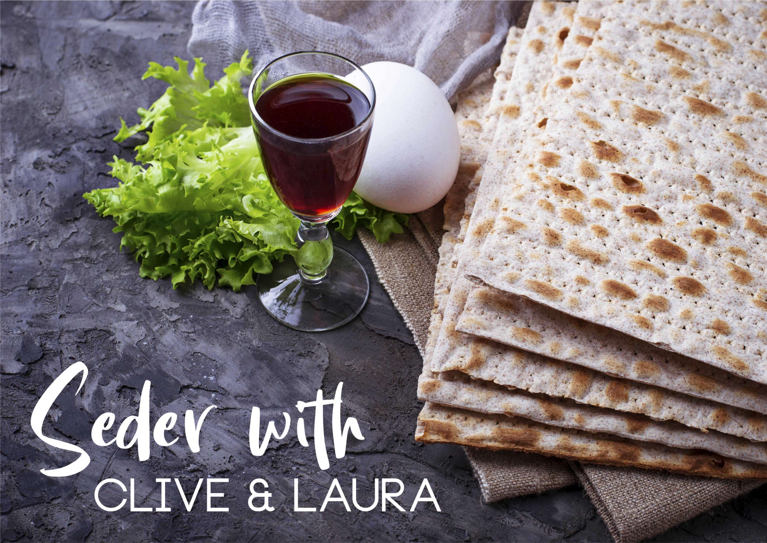 Pesach Matzah on stone