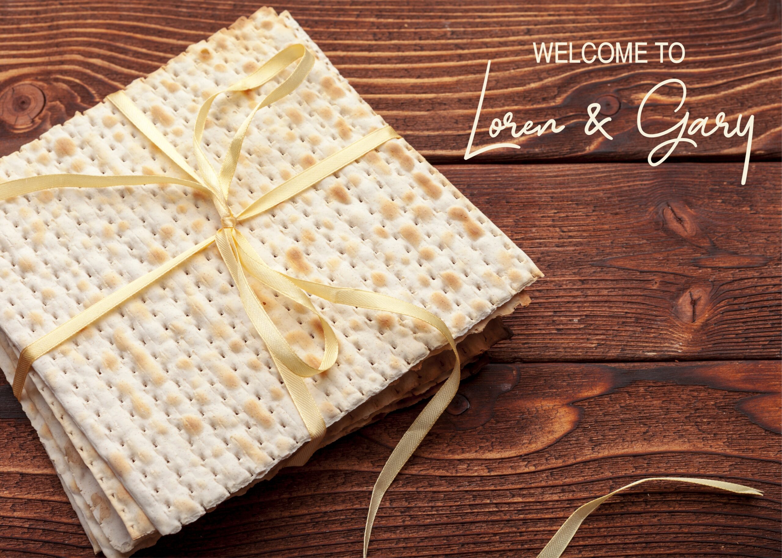 Pesach matzah ribbon