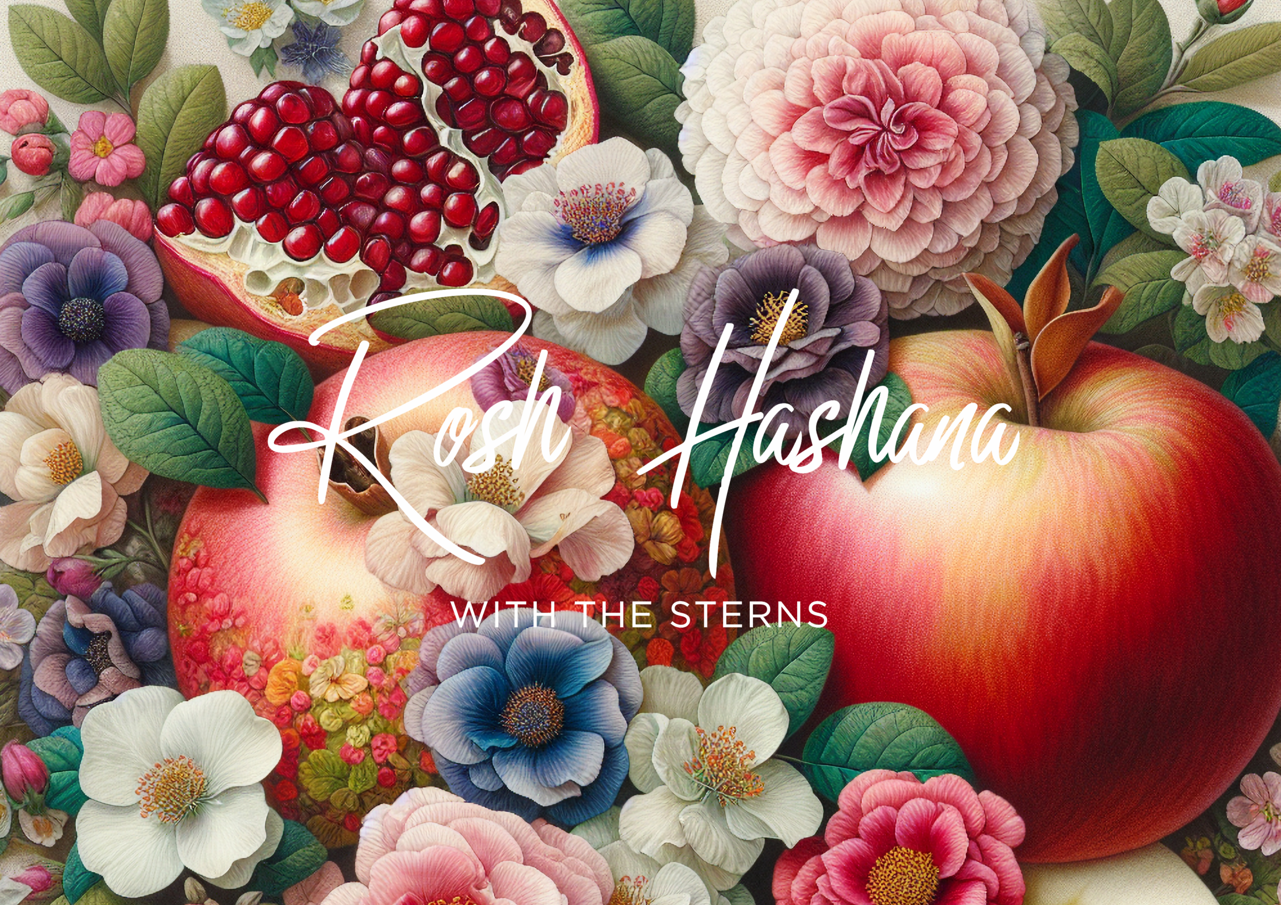 Rosh Hashana Pomegranate feast