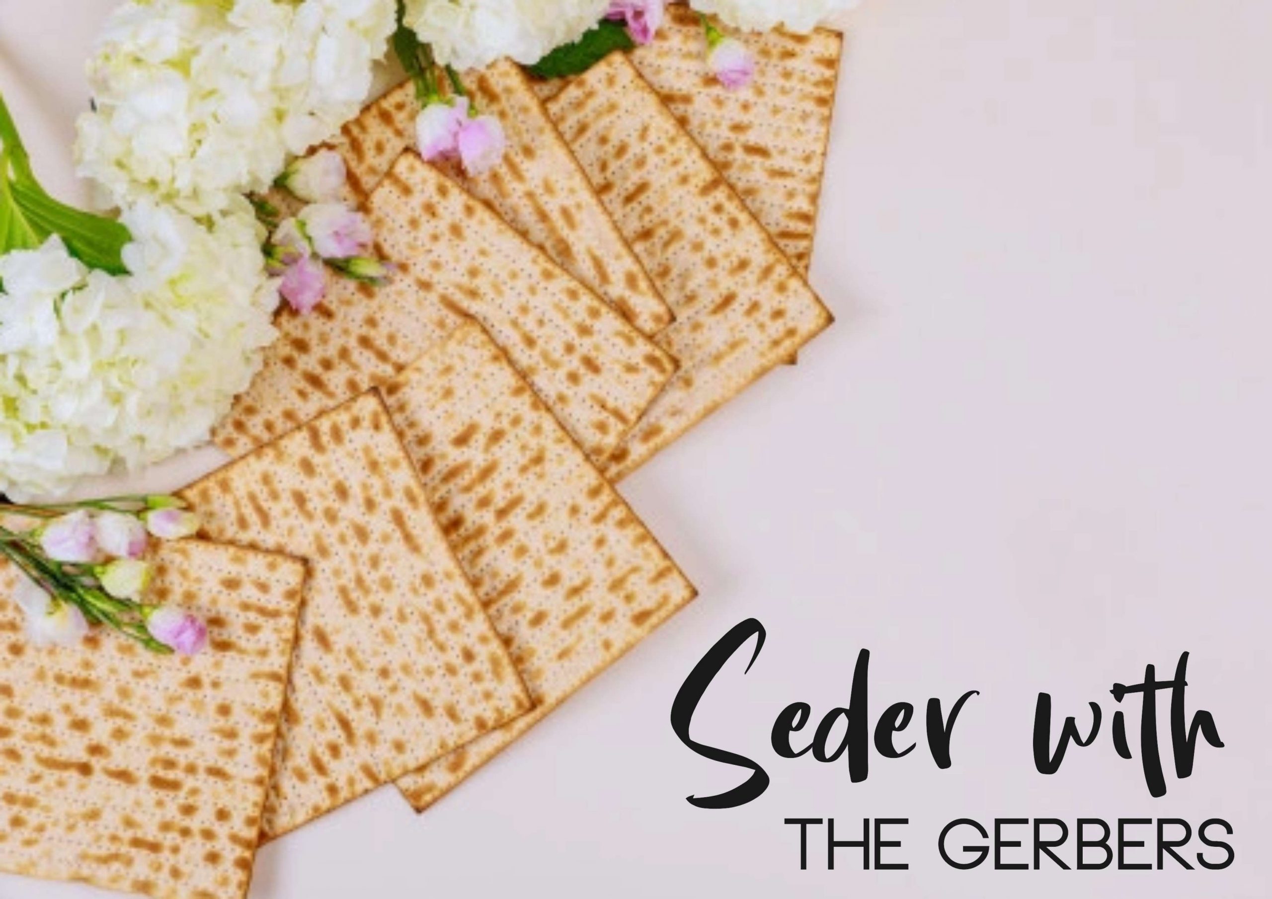 Pesach Matzah flowers