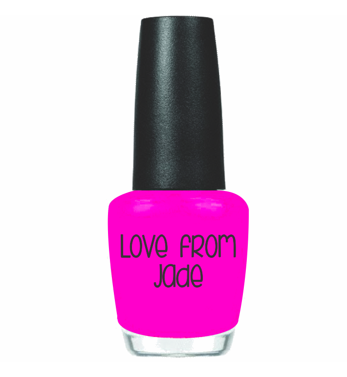 Nail polish pink
