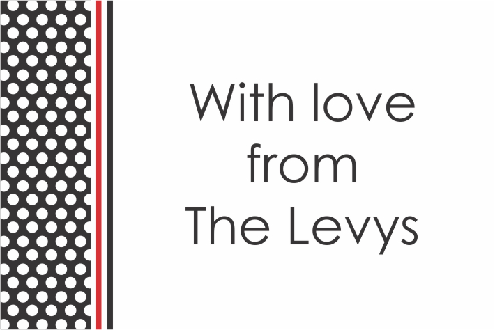 Mini dots left black