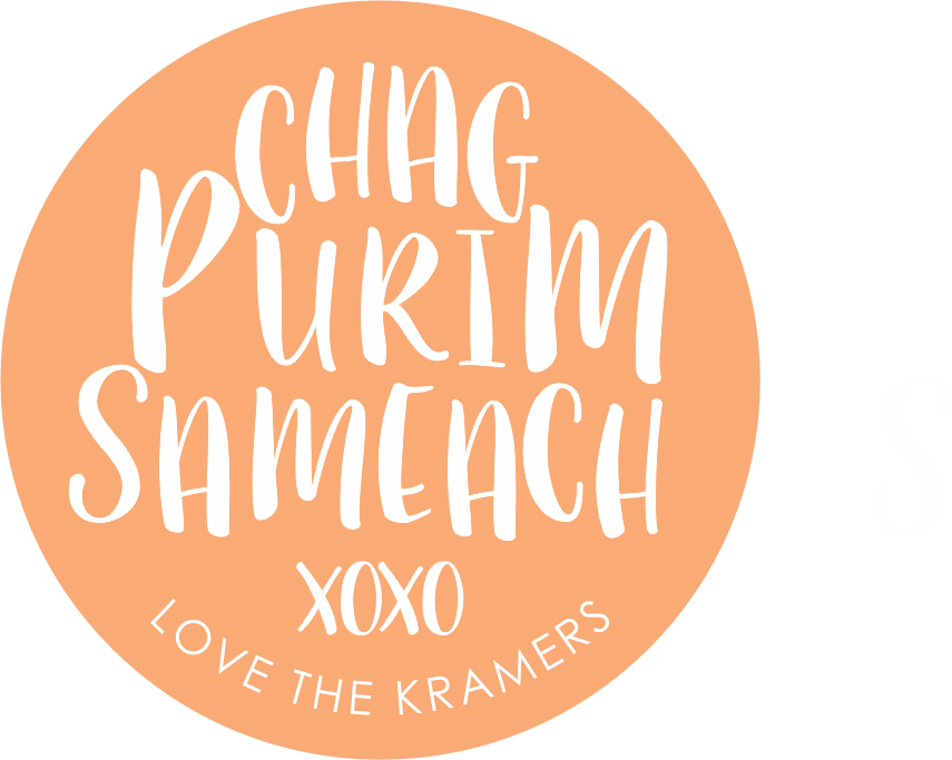 Purim xoxo peach