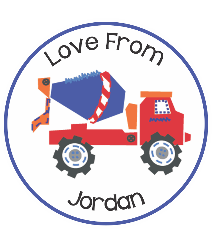 Construction mixer round