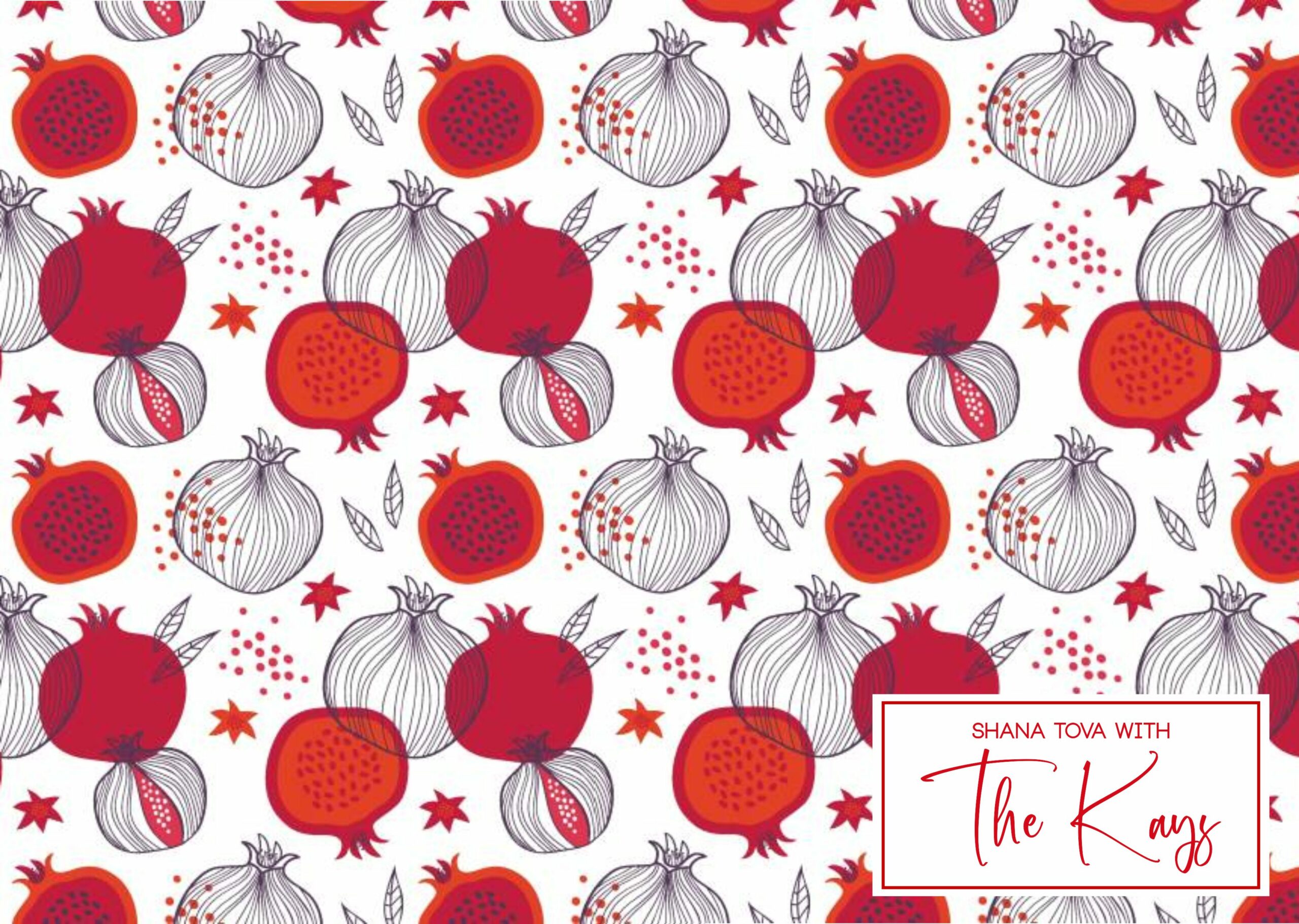 Rosh Hashana pomegranate Kay