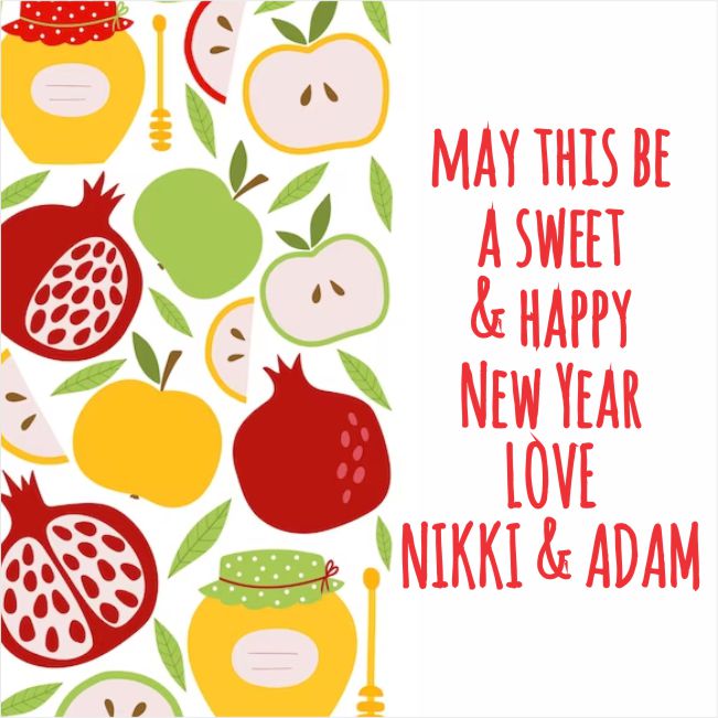 Rish hashana sweet apples