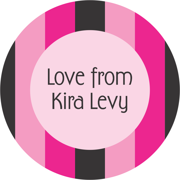 Chunky stripes pinks