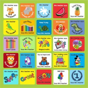 Teacher Reward Stickers