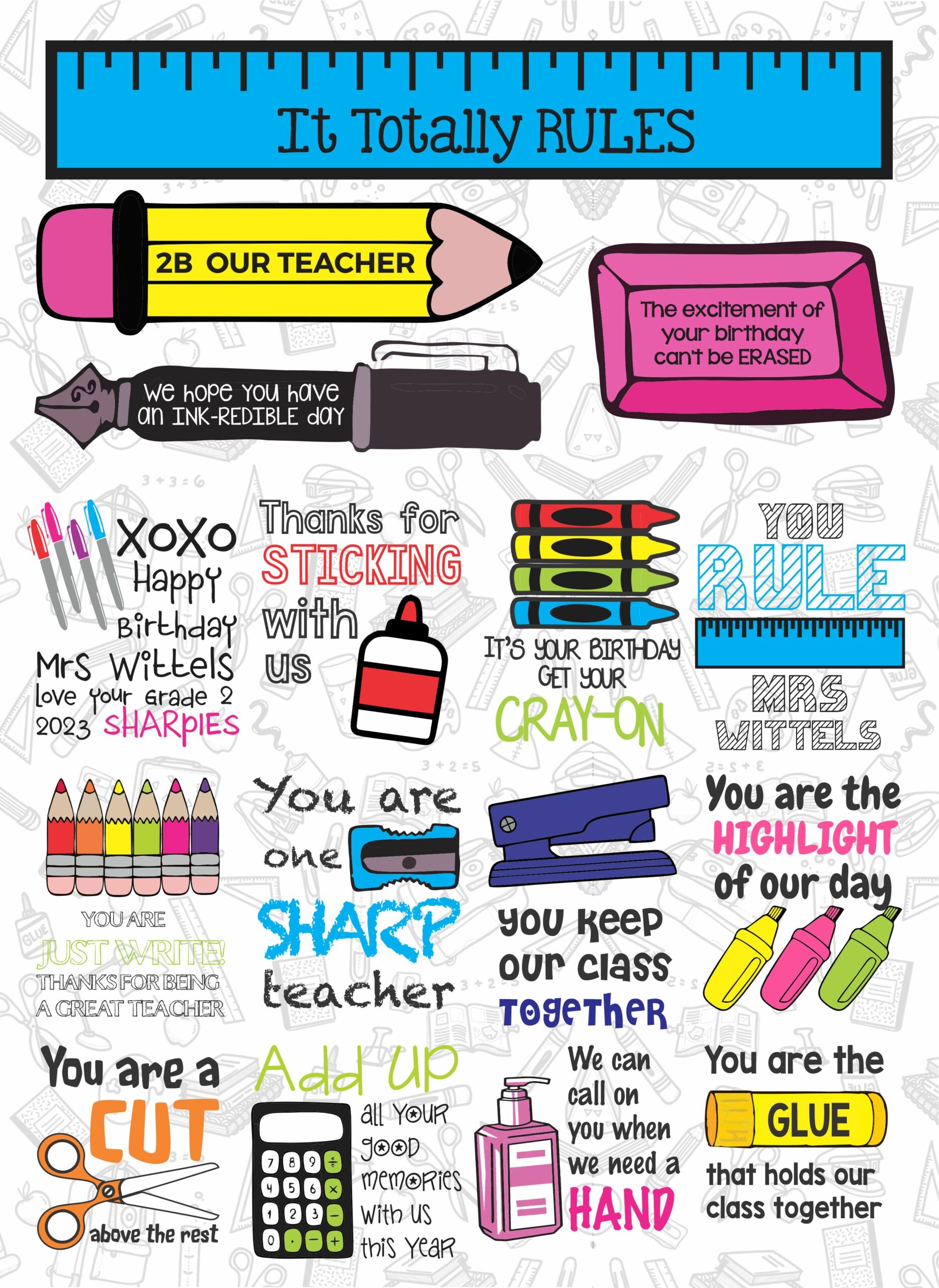 Teacher poster