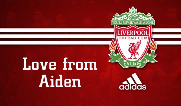 Team Liverpool 3 stripes