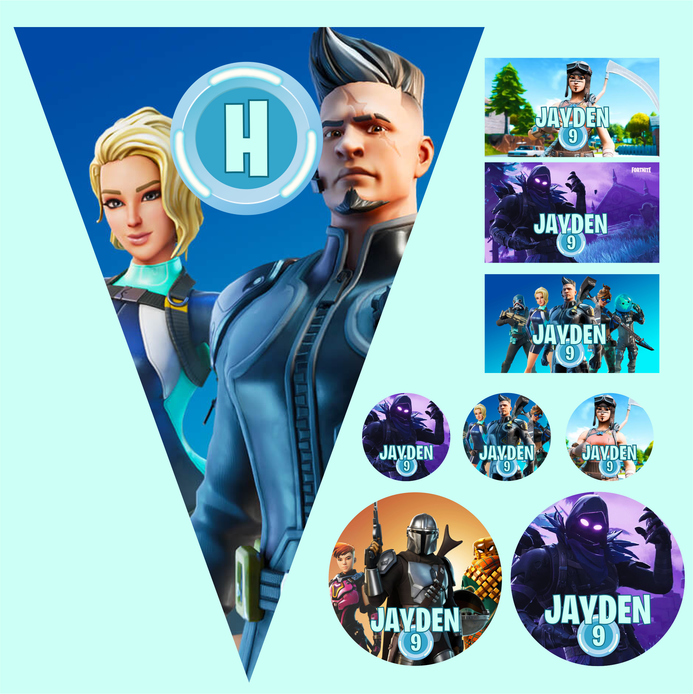 Fortnight birthday party