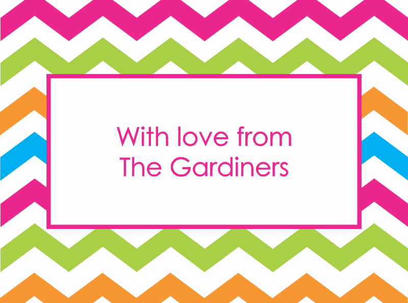 Zig zag rectangle brights