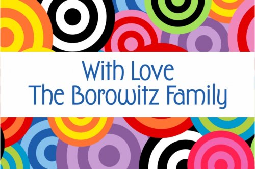 Concentric circles bright rectangle