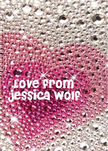 Bling heart silver pink