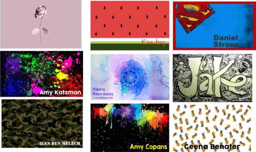 Trommel stickers (choose 1)